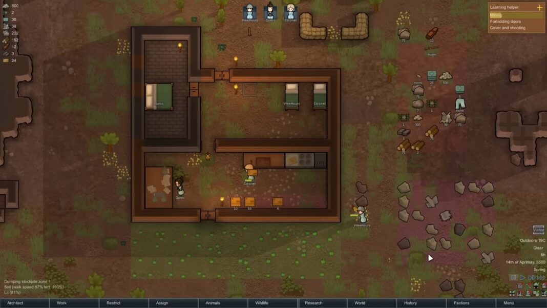 Rimworld Leathery Stranger